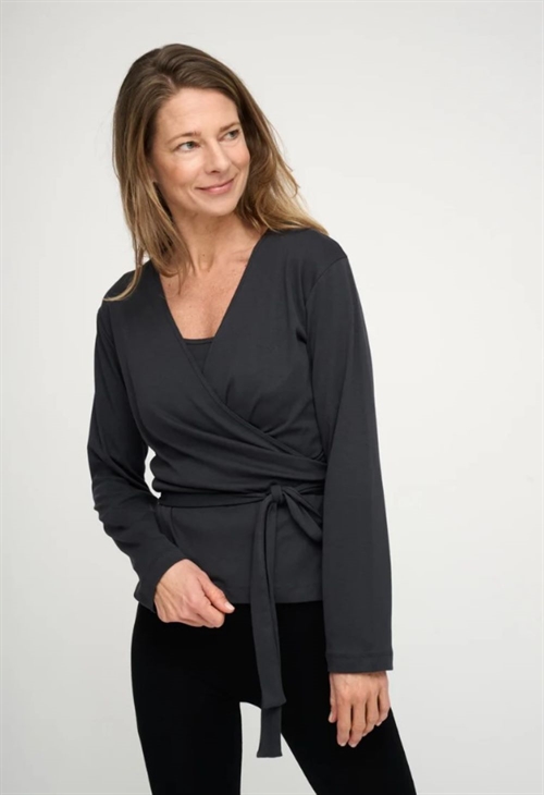 MOSHI MOSHI MIND WISE WRAP TOP MOONLESS NIGHT